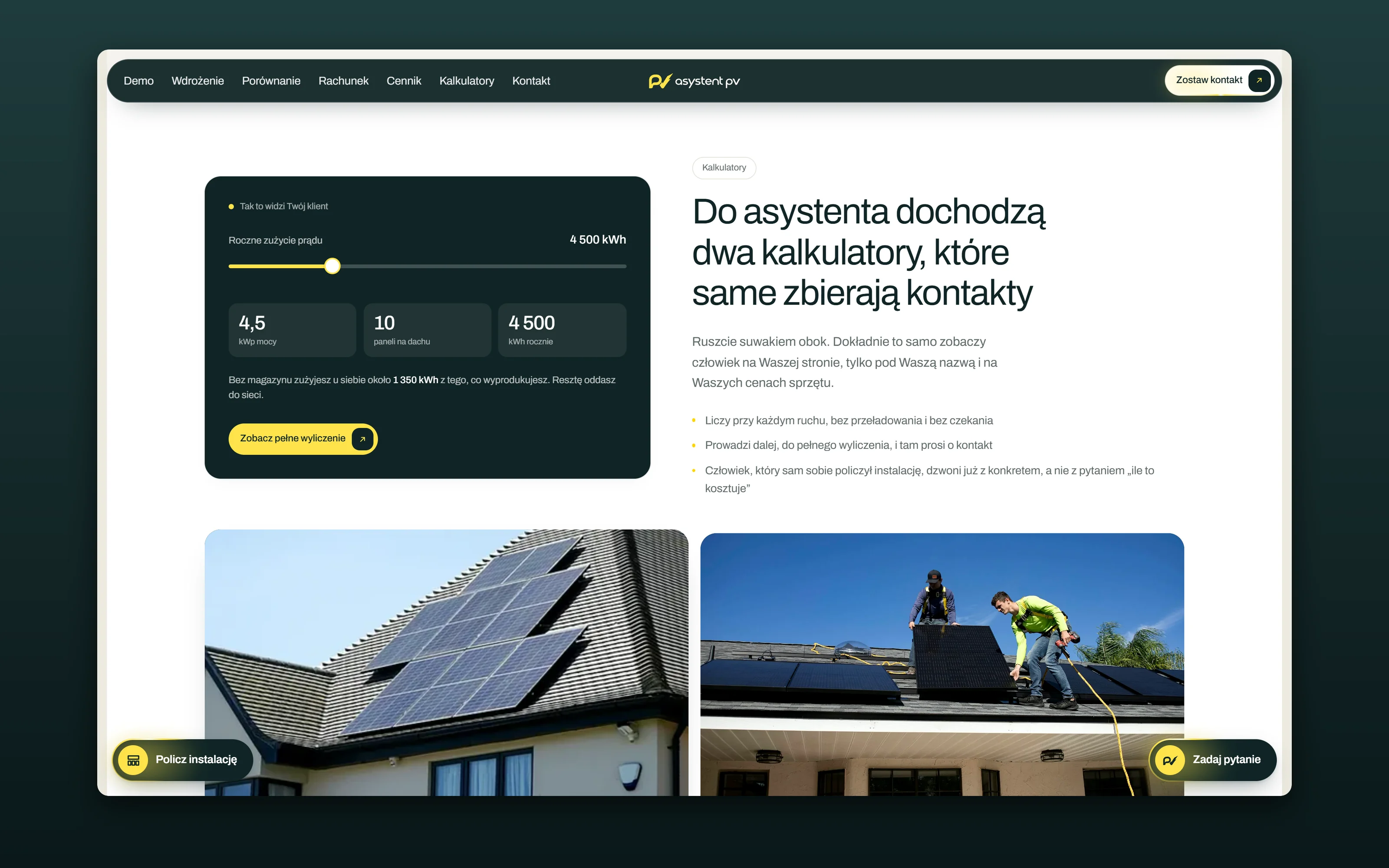 Asystent PV, Asystent AI dla firm fotowoltaicznych