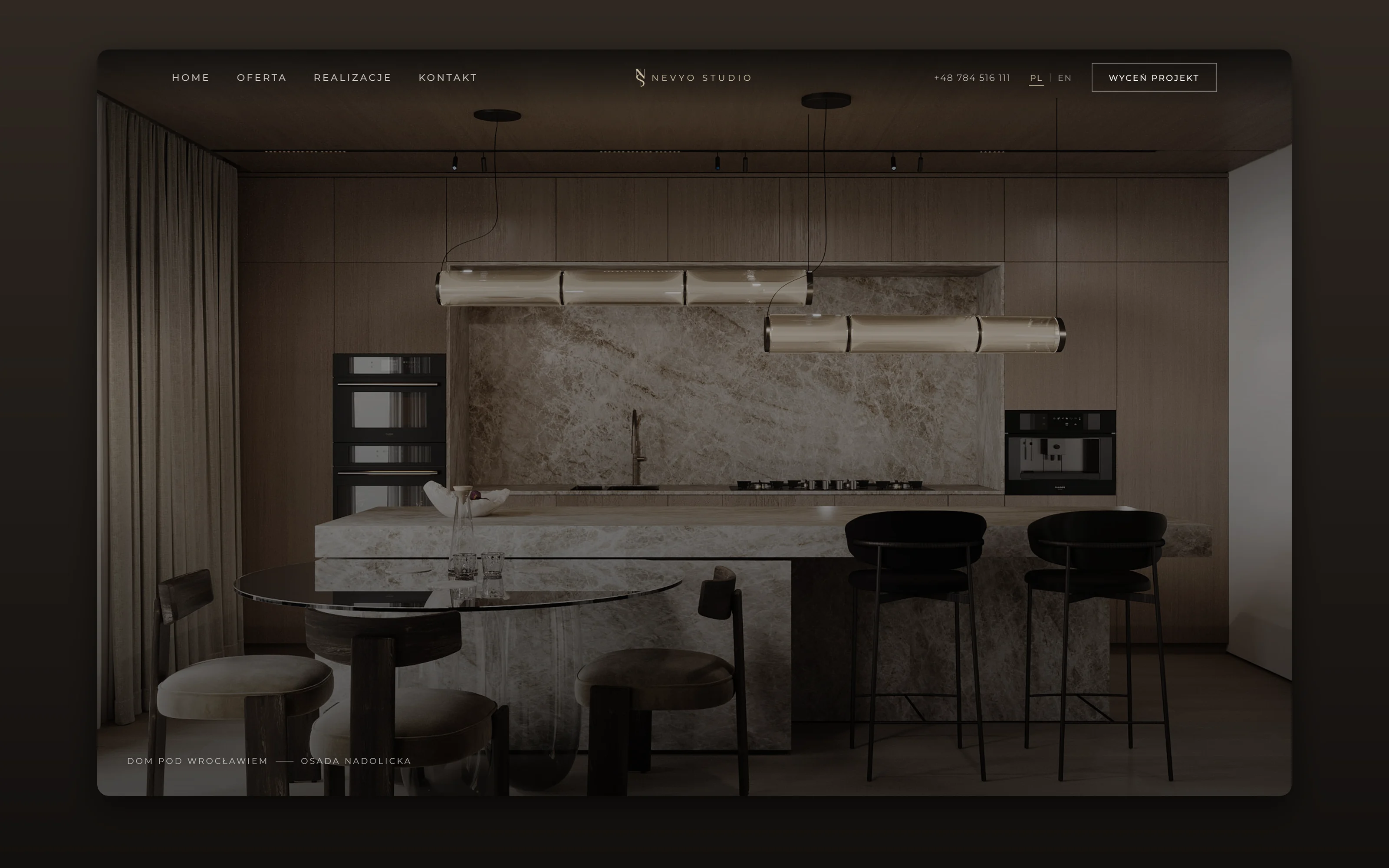 nevyo, Premium interior design website