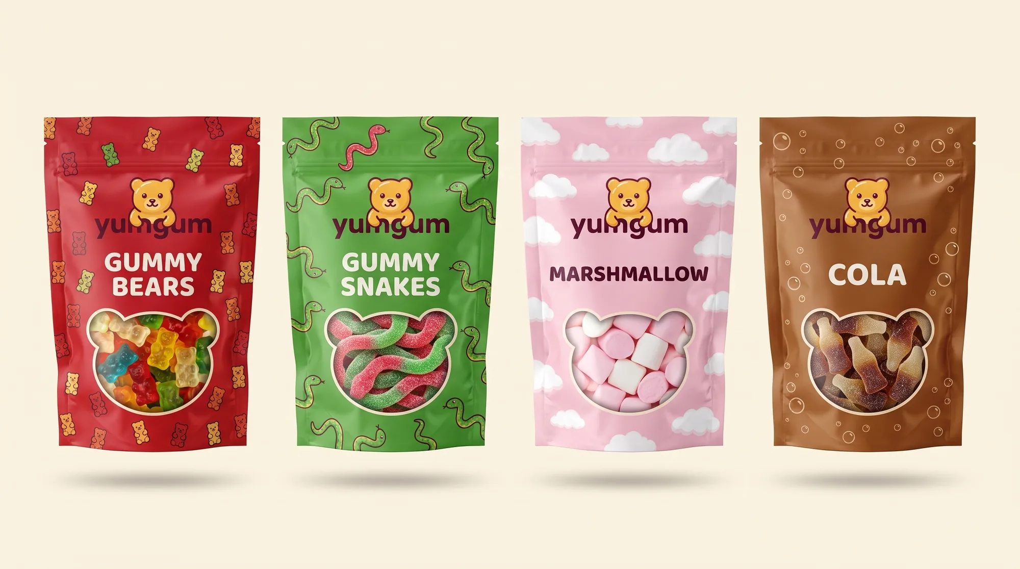 YumGum, Confectionery brand system